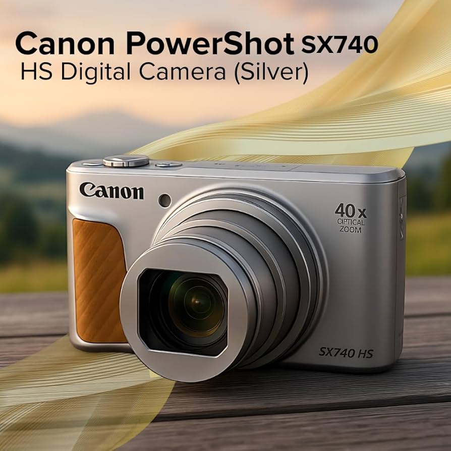 【新品未開封】Canon PowerShot SX740 HS シルバー Amazon.com : Canon PowerShot SX740 HS Digital Camera (Silver